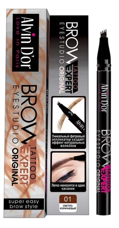 ALVIN DOR    BROW TATTOO, 01 -